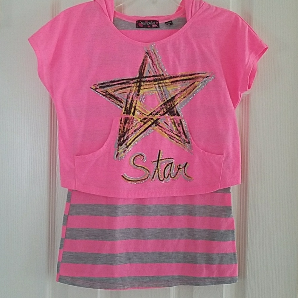 Girls 2-piece summer top